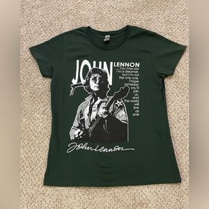 John Lennon Shirt Women’s‎ Size Large